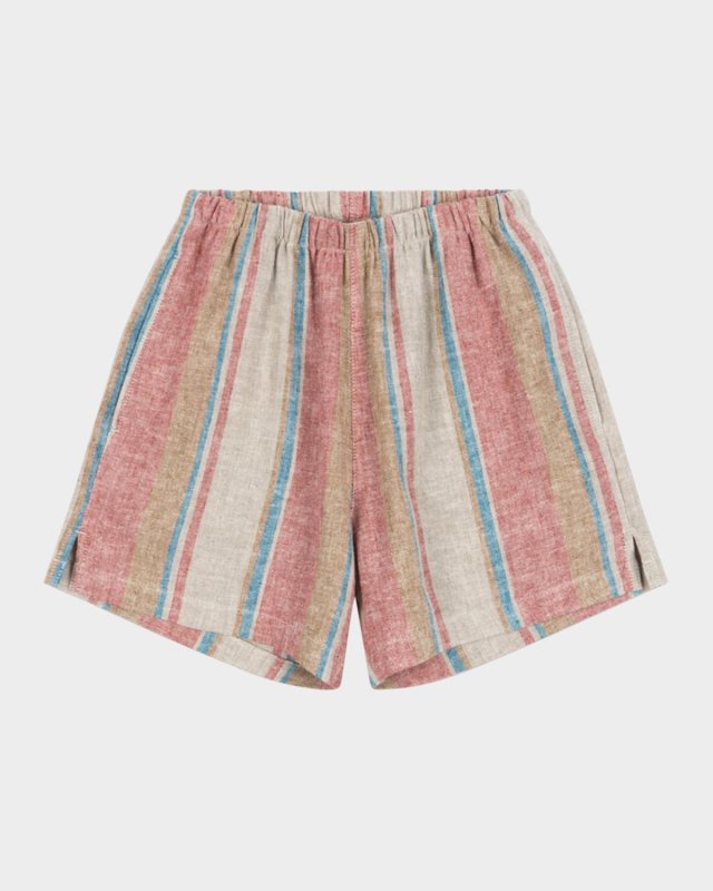 Boy's Venice Stripe Shorts, Size 9M-6